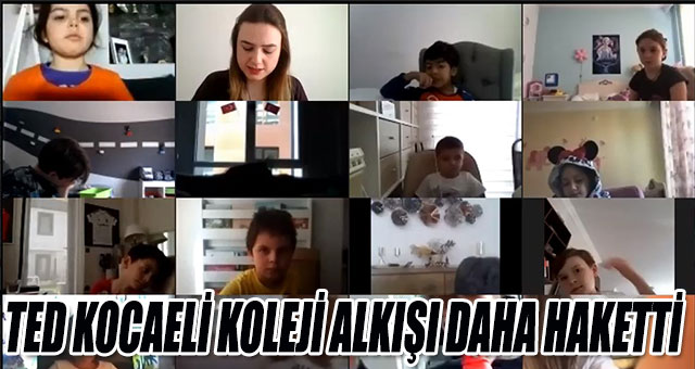 TED KOCAELİ KOLEJİ BİR ALKIŞI DAHA HAKETTİ