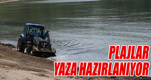 Kandıra plajlarında bakım ve temizlik yapılıyor