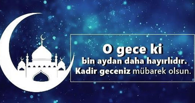 Büyükakın, Bu gece dualarımız barış, huzur ve sağlık için olsun