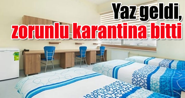 Yaz geldi, zorunlu karantina bitti