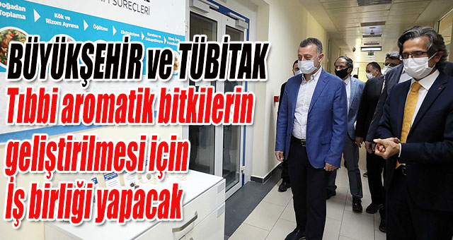 Başkan Büyükakın, TÜBİTAK MAM’ı ziyaret etti