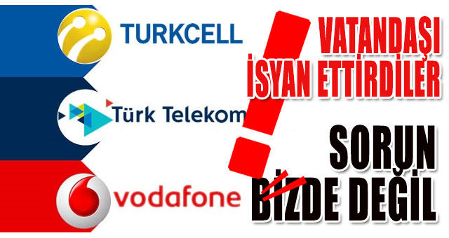 Turkcell, Vodafone ve Türk Telekom'dan açıklama geldi
