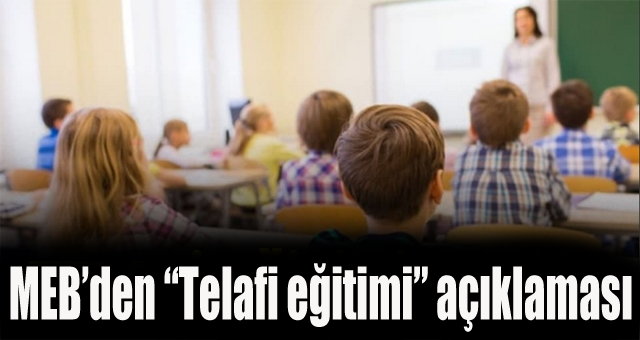 Telafi eğitimi olacak mı?