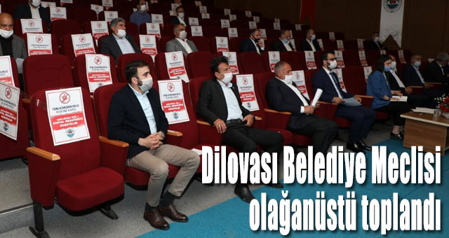 Dilovası Belediye Meclisi olağanüstü toplandı