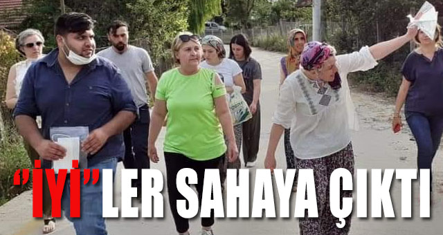 İYİ Parti İzmit İlçe Teşkilatı Haftasonunu Köylerde Geçirdi