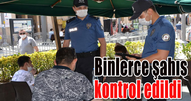 Kocaeli'de Polis korona denetimine çıktı