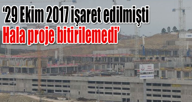 Kocaeli’nin Bitirilemeyen Şehir Hastanesi Sağlık Bakanı’na Soruldu