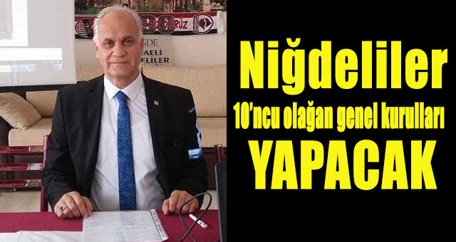 NİĞDELİLERDE KONGRE