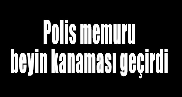 Polis memuru yaralandı