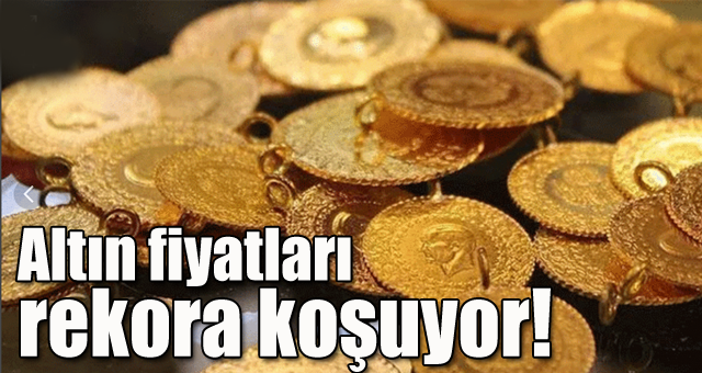 Altın fiyatları rekora koşuyor