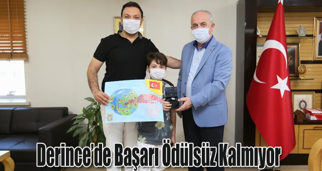 Derince’de Başarı Ödülsüz Kalmıyor