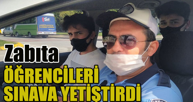 Büyükşehir Zabıtası, YKS öncesi öğrencilerin yardımına koştu