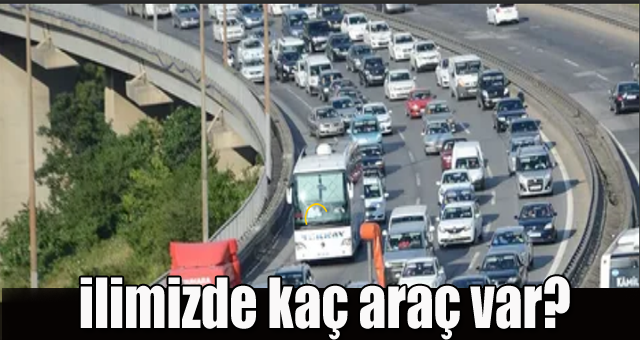 ilimizde kaç araç var?