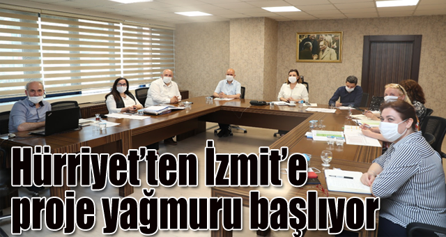 Hürriyet’ten İzmit’e proje yağmuru başlıyor