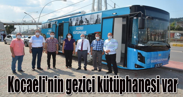 Kocaeli'nin gezici kütüphanesi var