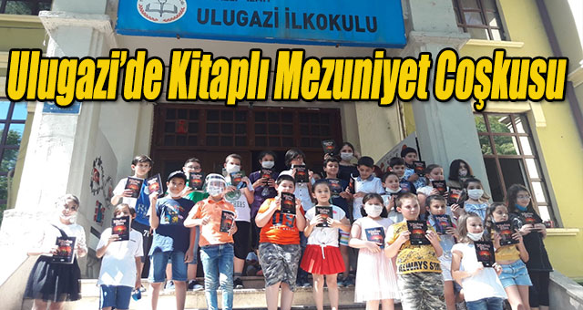 Ulugazi’de Kitaplı Mezuniyet Coşkusu