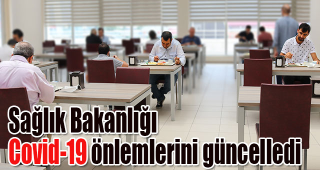 Yemekhane ve Dinlenme Alanlarında Koronavirüs Önlemleri