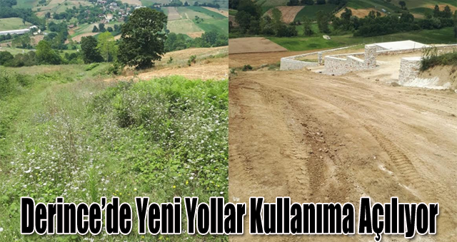 Derince’de Yeni Yollar Kullanıma Açılıyor