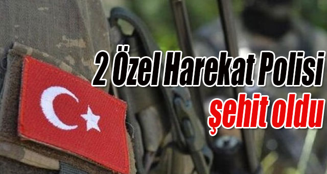 2 Özel Harekat Polisi şehit oldu