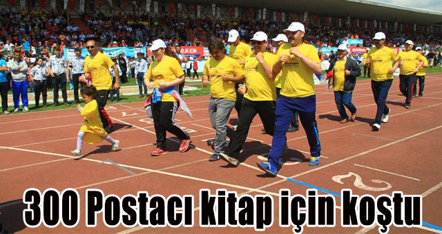 300 Postacı kitap için koştu