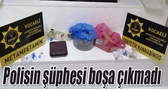 Polisin şüphesi boşa çıkmadı