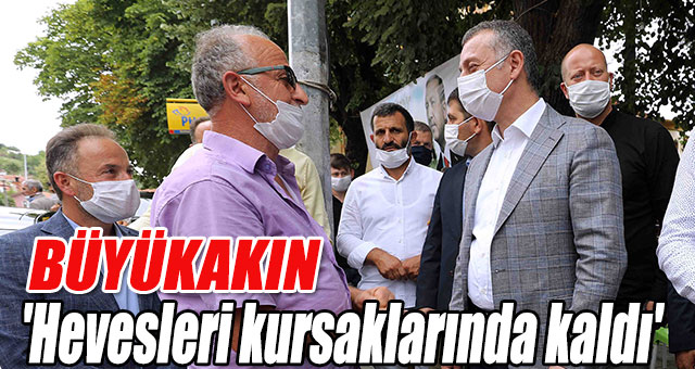 'Hevesleri kursaklarında kaldı'