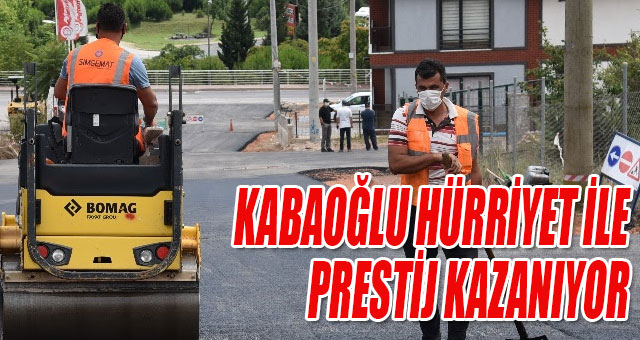 Kabaoğlu sakinlerinin yol hasreti bitiyor