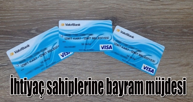 İhtiyaç sahiplerine bayram müjdesi