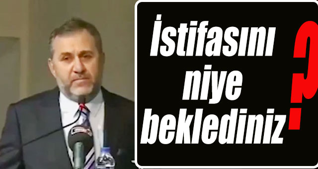 İstifası beklenmemeliydi