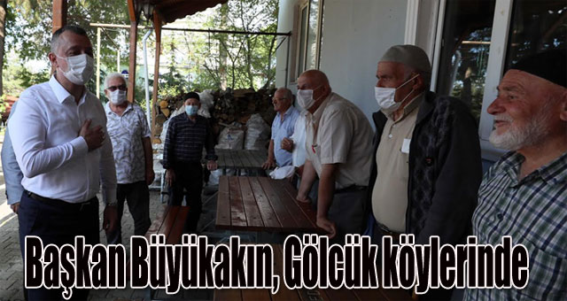  Başkan Büyükakın, Gölcük köylerinde