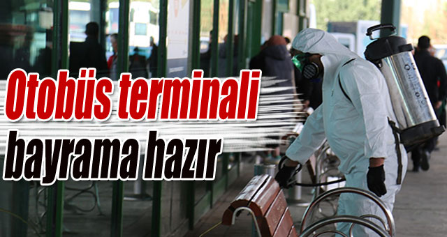 Otobüs terminali bayrama hazır