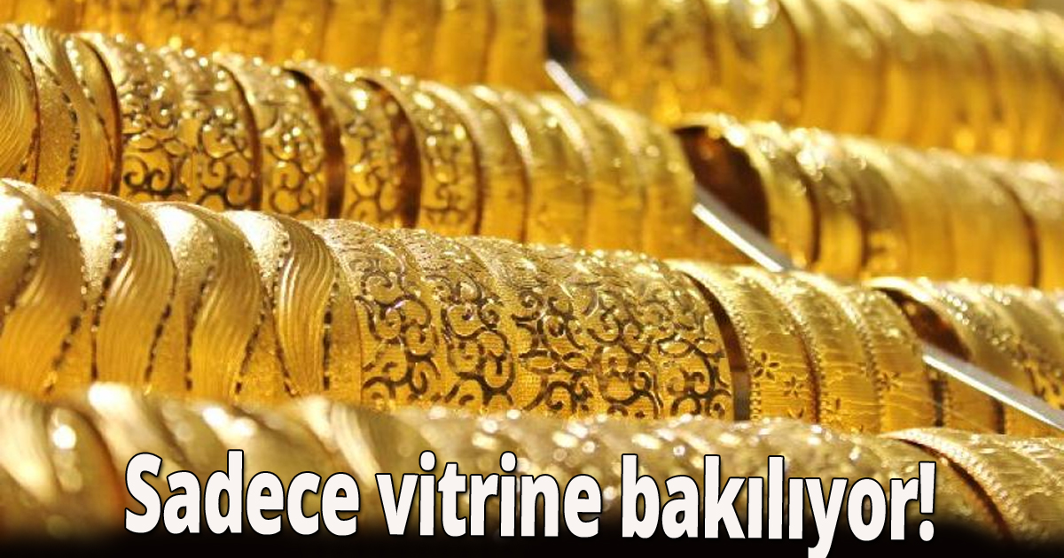 Almak yerine sadece vitrine bakılıyor!
