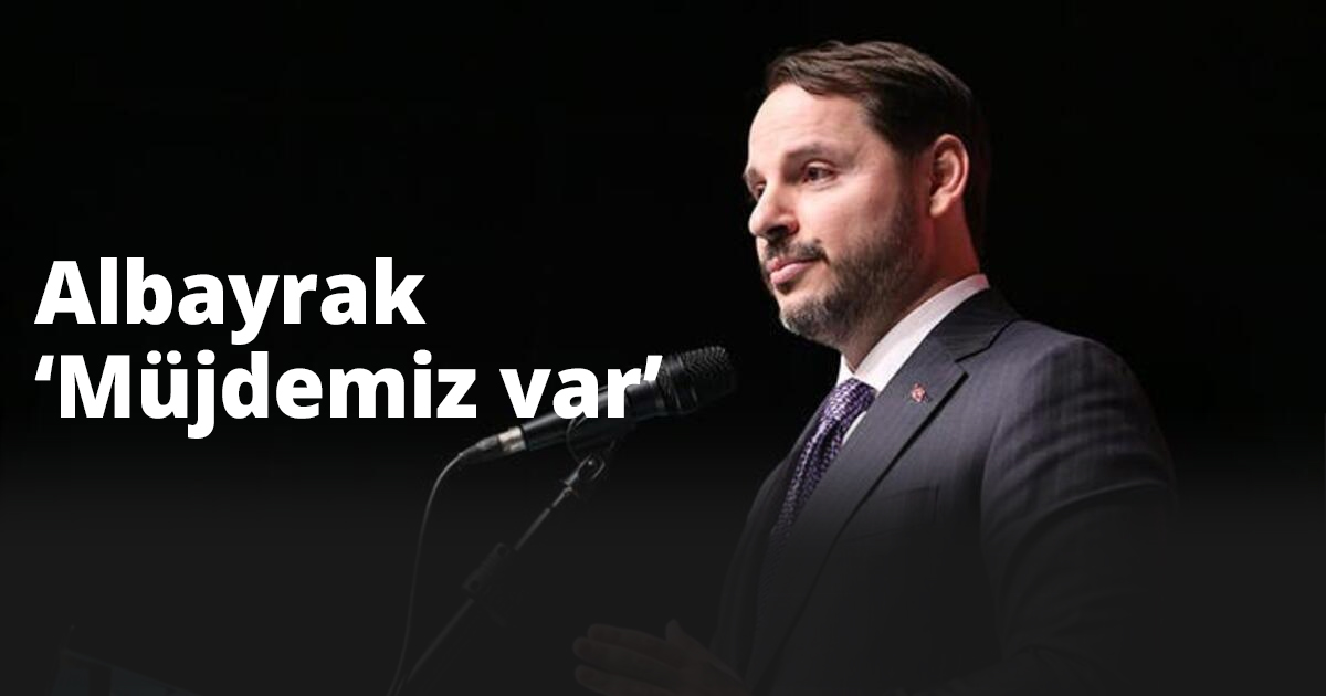 Bakan Albayrak sosyal medaydan paylaştı