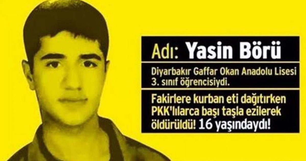 YASİN BÖRÜ'YÜ UNUTMADILAR