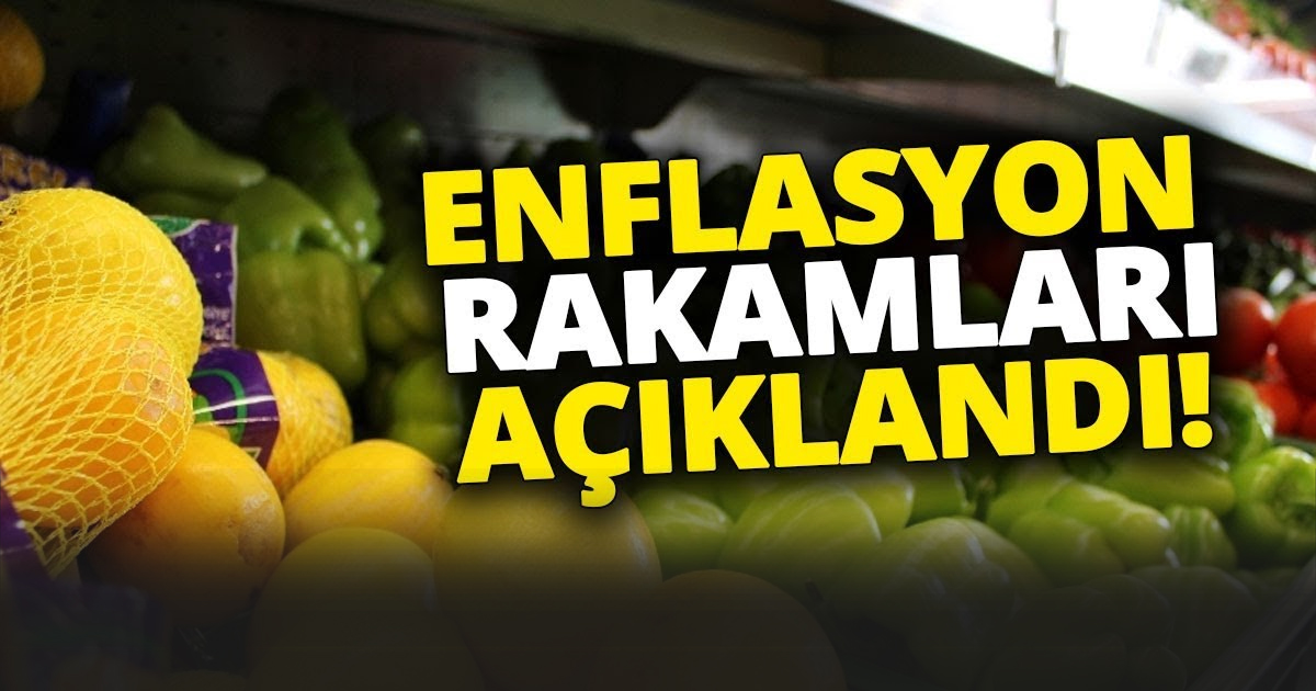 Temmuz ayı enflasyon rakamları açıklandı