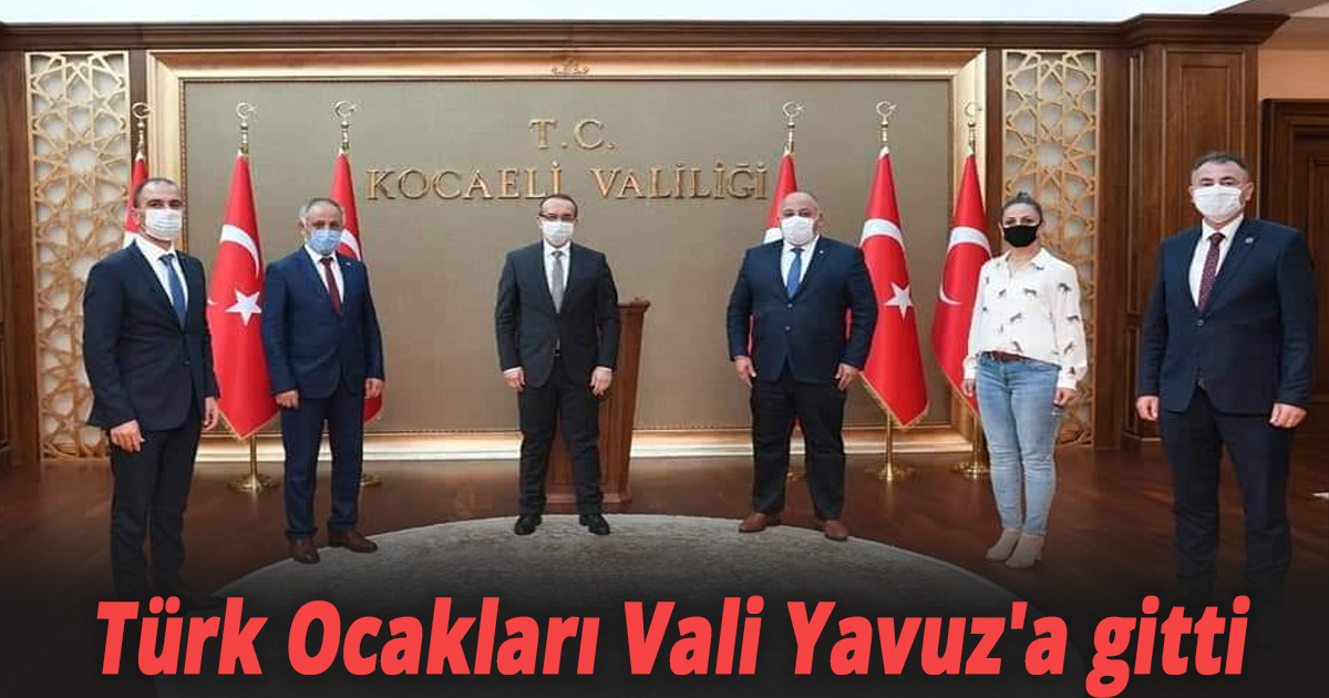 Türk Ocakları Vali Yavuz'a gitti