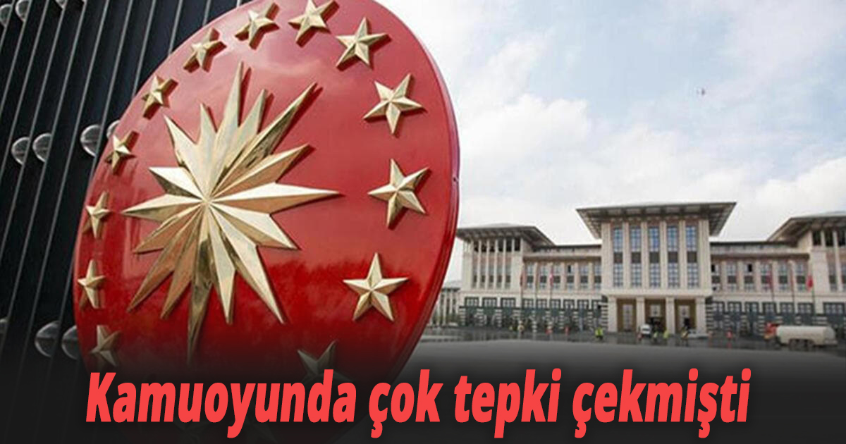 Kamuoyunda çok tepki çekmişti