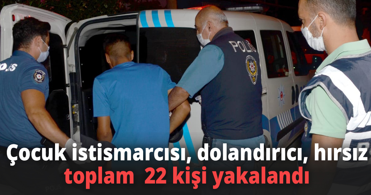 Kocaeli Polisi tek tek topladı