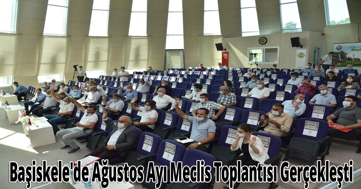 Başiskele'de Ağustos Ayı Meclis Toplantısı Gerçekleşti