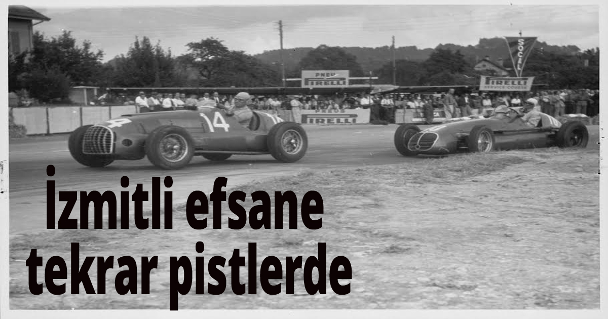 İzmitli efsane tekrar pistlerde 