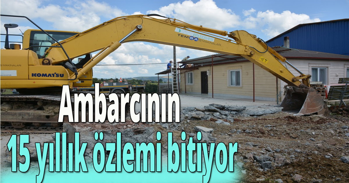 Ambarcı'nın 15 yıllık özlemi bitiyor