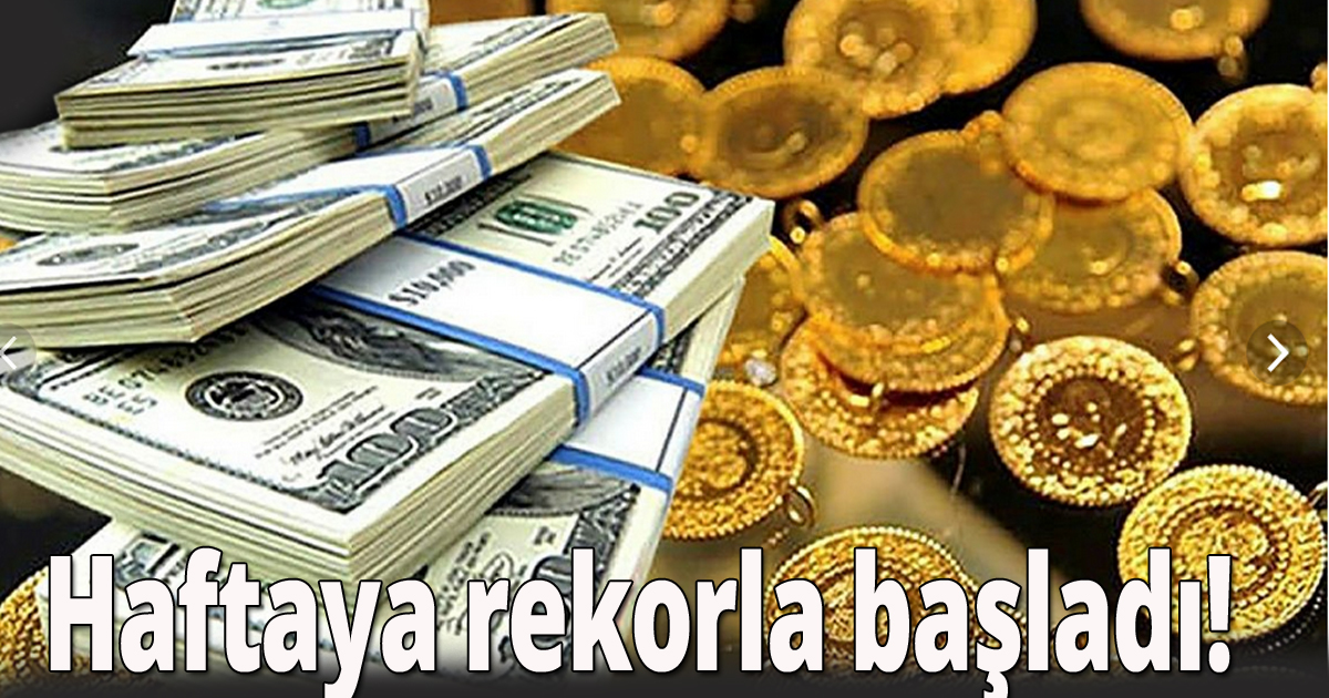 Haftaya rekorla başladı!