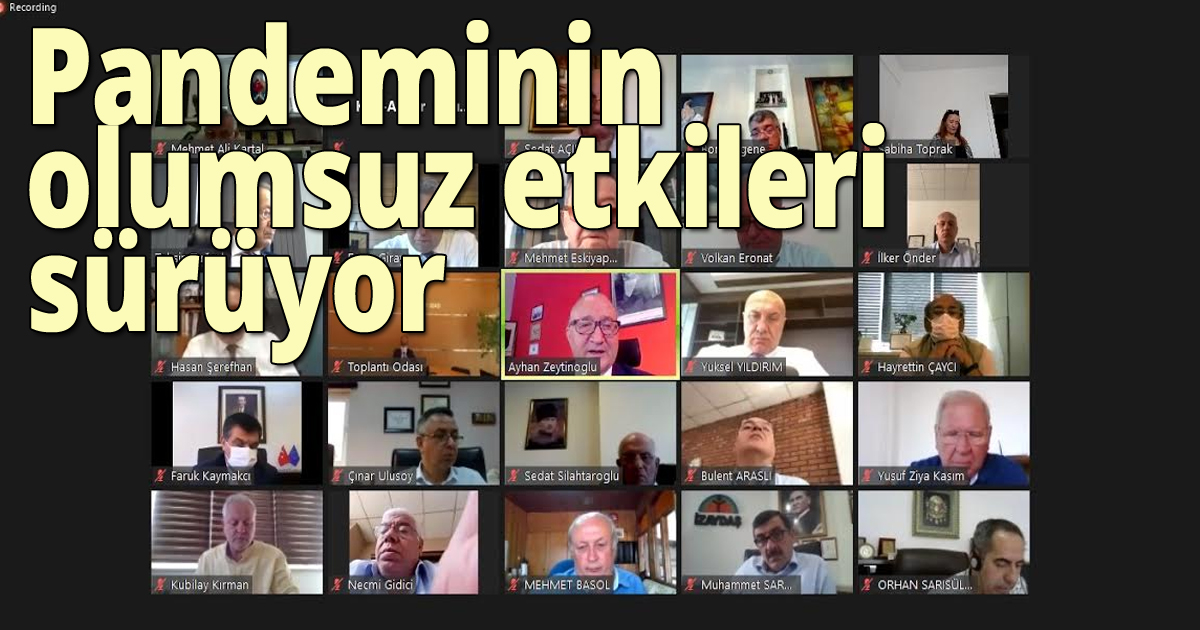 Faruk Kaymakçı, Pandeminin olumsuz etkileri sürüyor