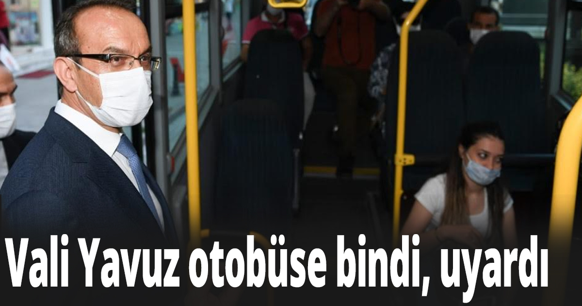 Vali Yavuz'dan 'M.M.H.' uyarısı