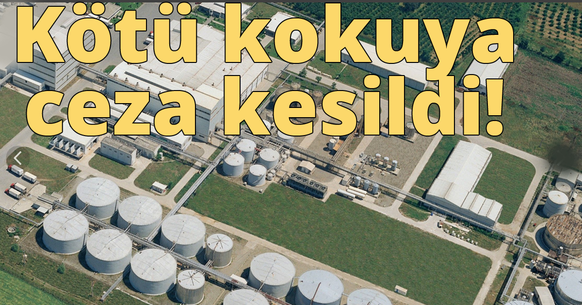 Kötü kokuya ceza kesildi!