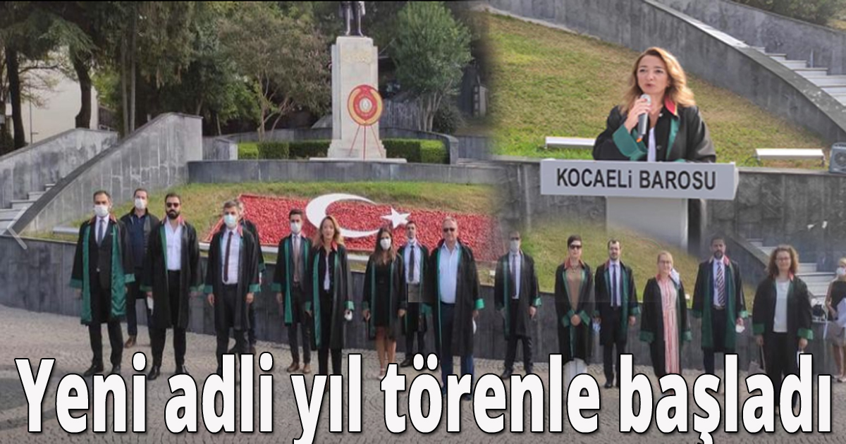 Yeni adli yıl törenle başladı