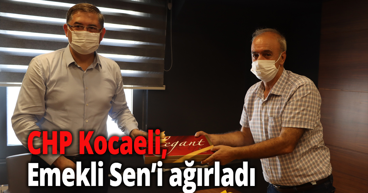 CHP Kocaeli, Emekli Sen’i ağırladı