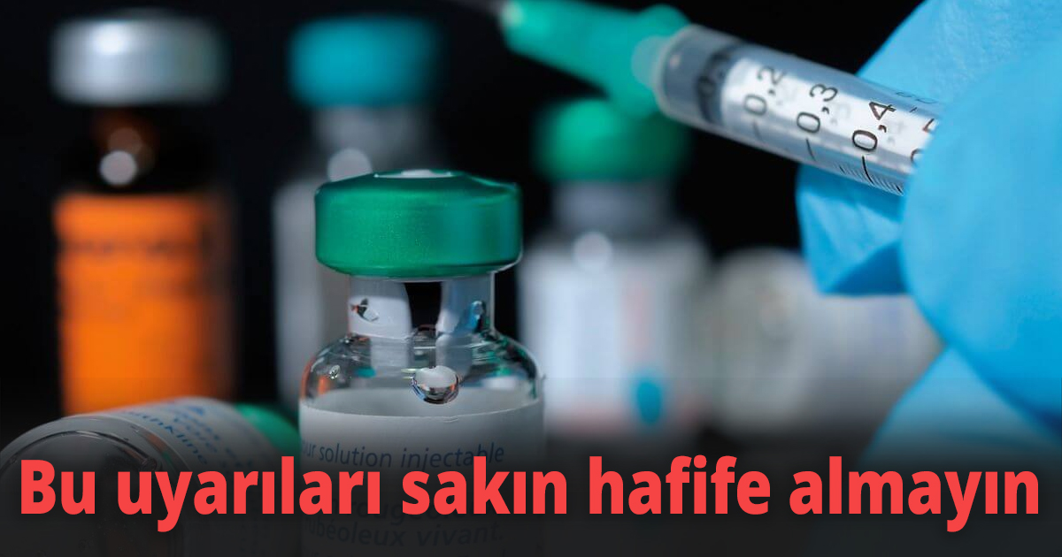 Bu uyarıları sakın hafife almayın