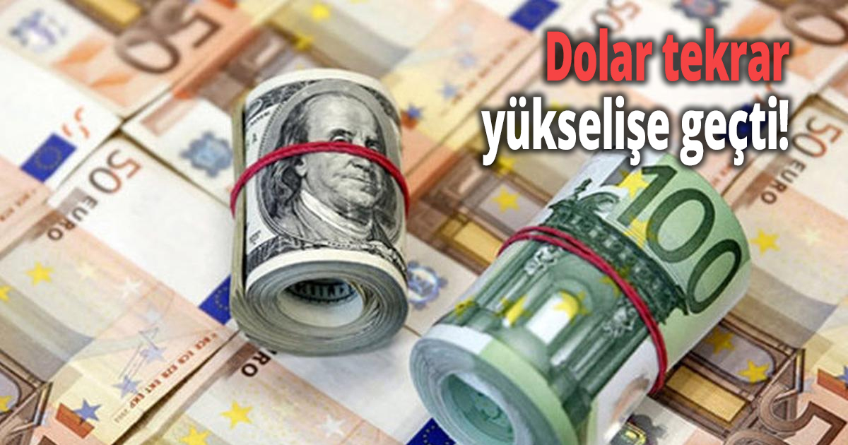 Dolar tekrar yükselişe geçti!