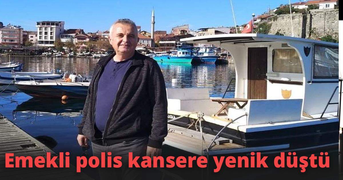 Emekli polis kansere yenik düştü